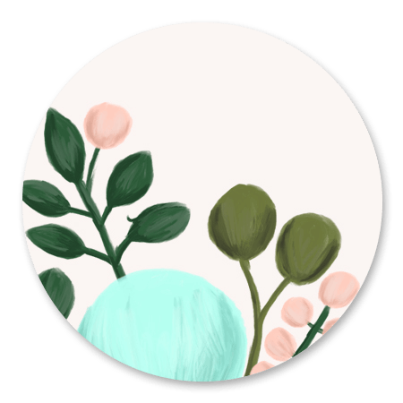 Pastel bloemen